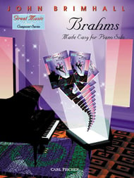 Brahms Made Easy piano sheet music cover Thumbnail